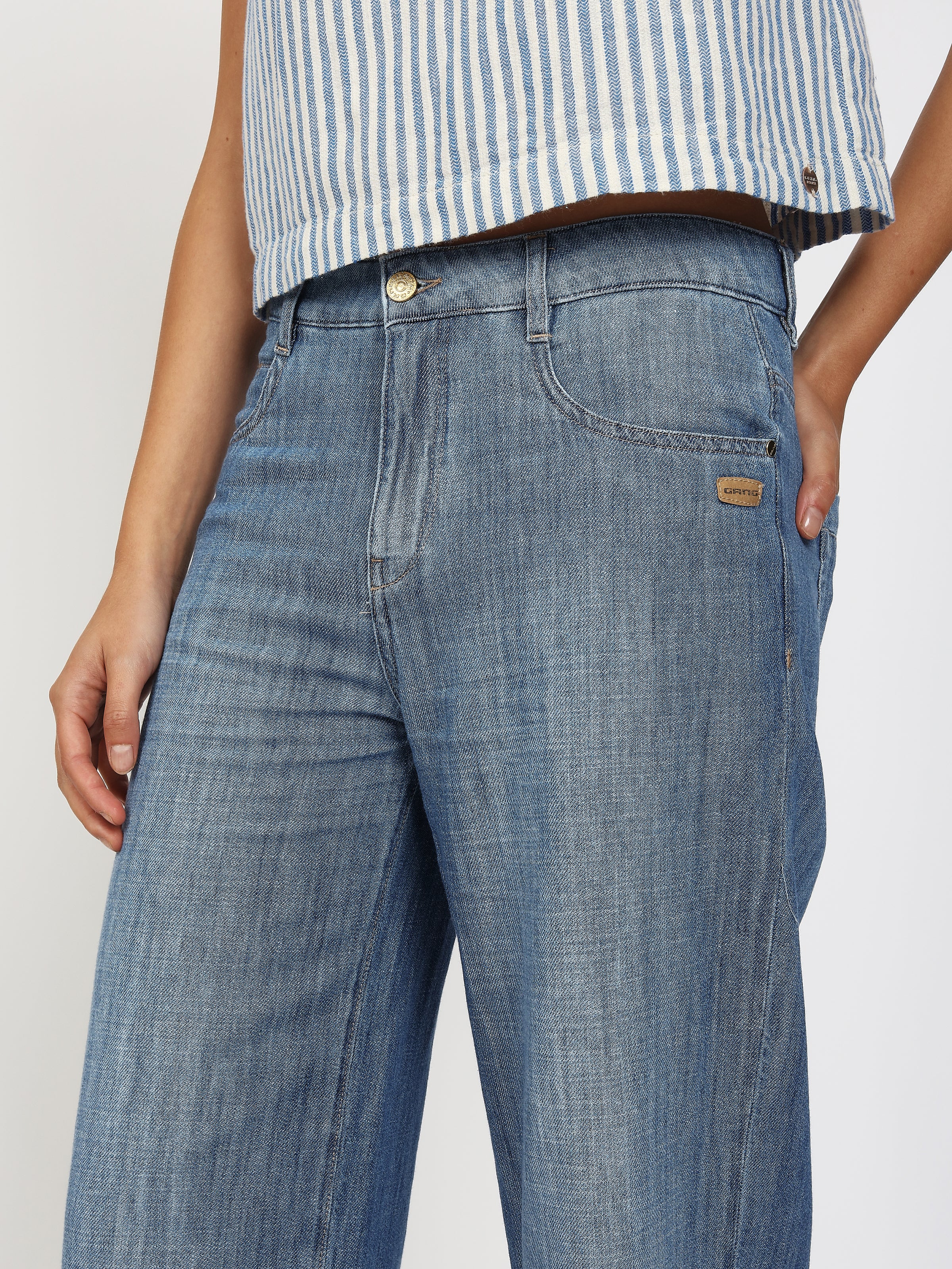 Gang Damen Jeans 94CAROL CULOTTE wide fit