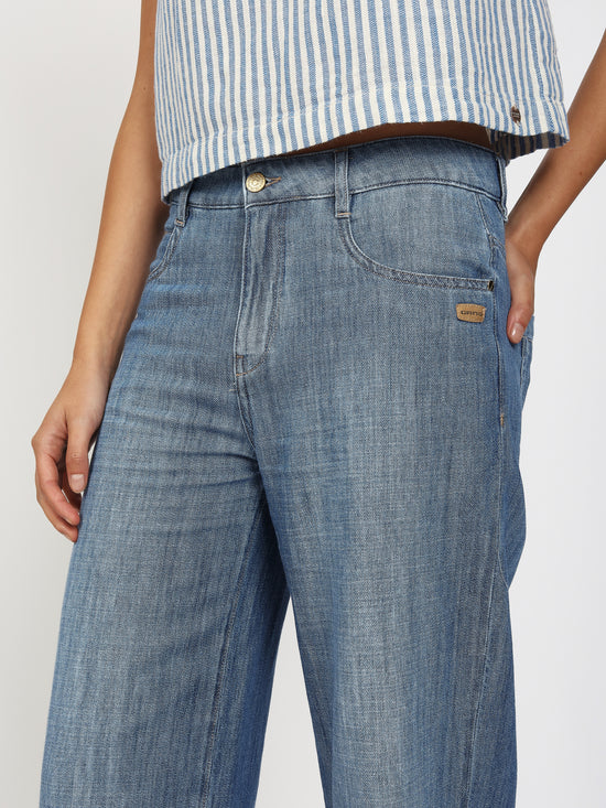 Gang Damen Jeans 94CAROL CULOTTE wide fit