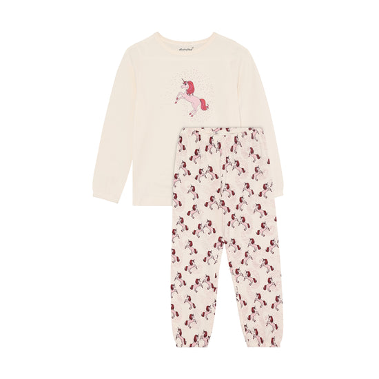 Minymo Mädchen Nachtwäsche 124271 – white swan