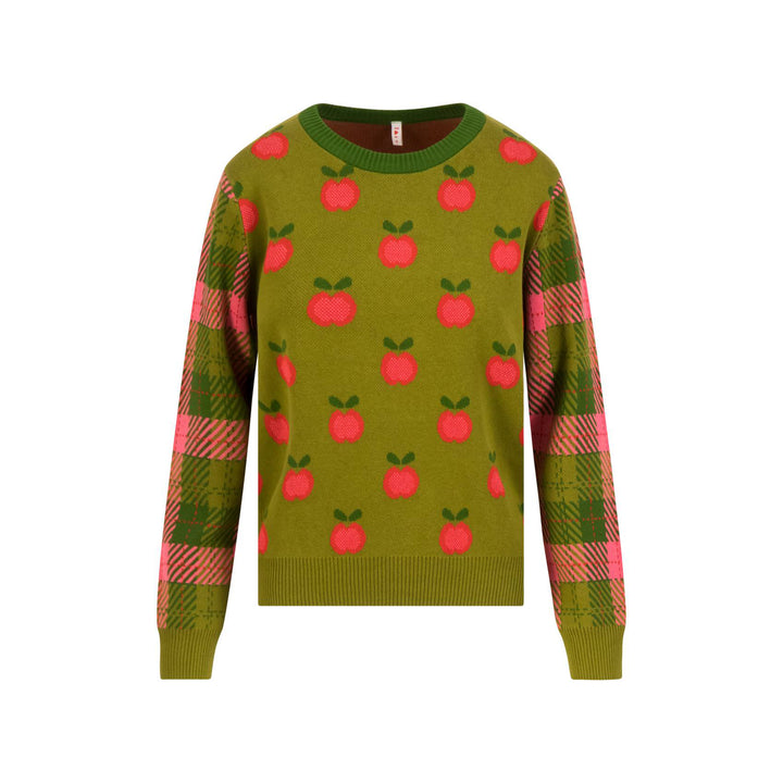 Blutsgeschwister Damen Pullover Cosy Storyteller granny apple pie