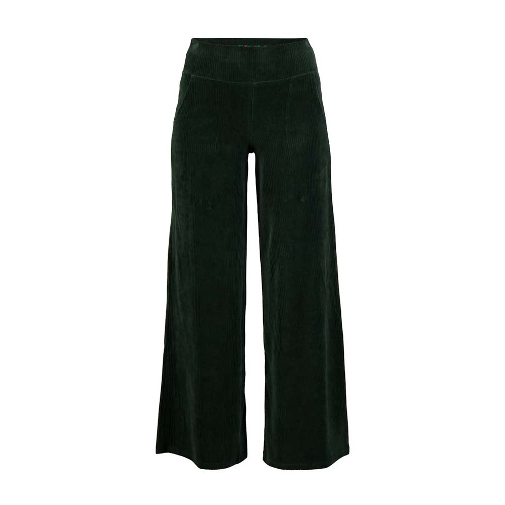 Blutsgeschwister Damen Hose Cord Jolly Marleen fine needle green