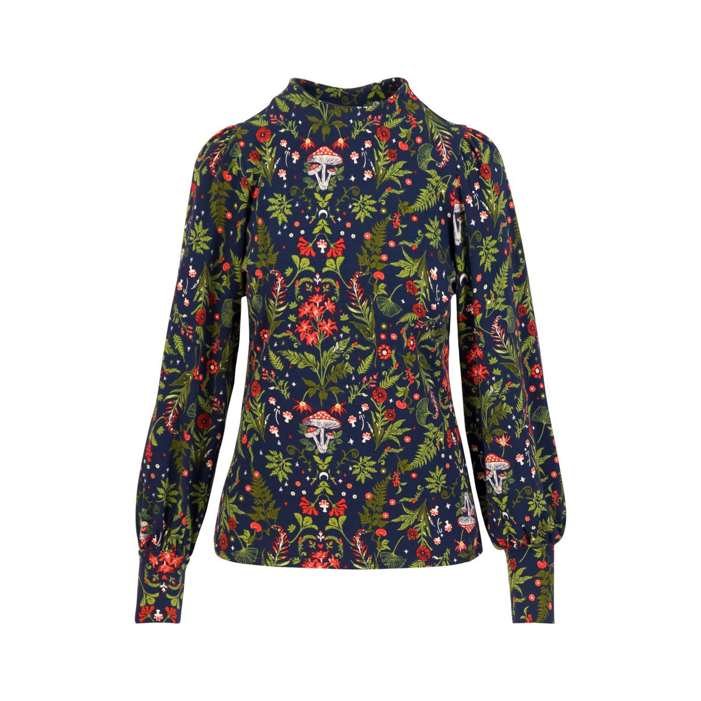 Blutsgeschwister Damen Langarmshirt Whimsical Delight