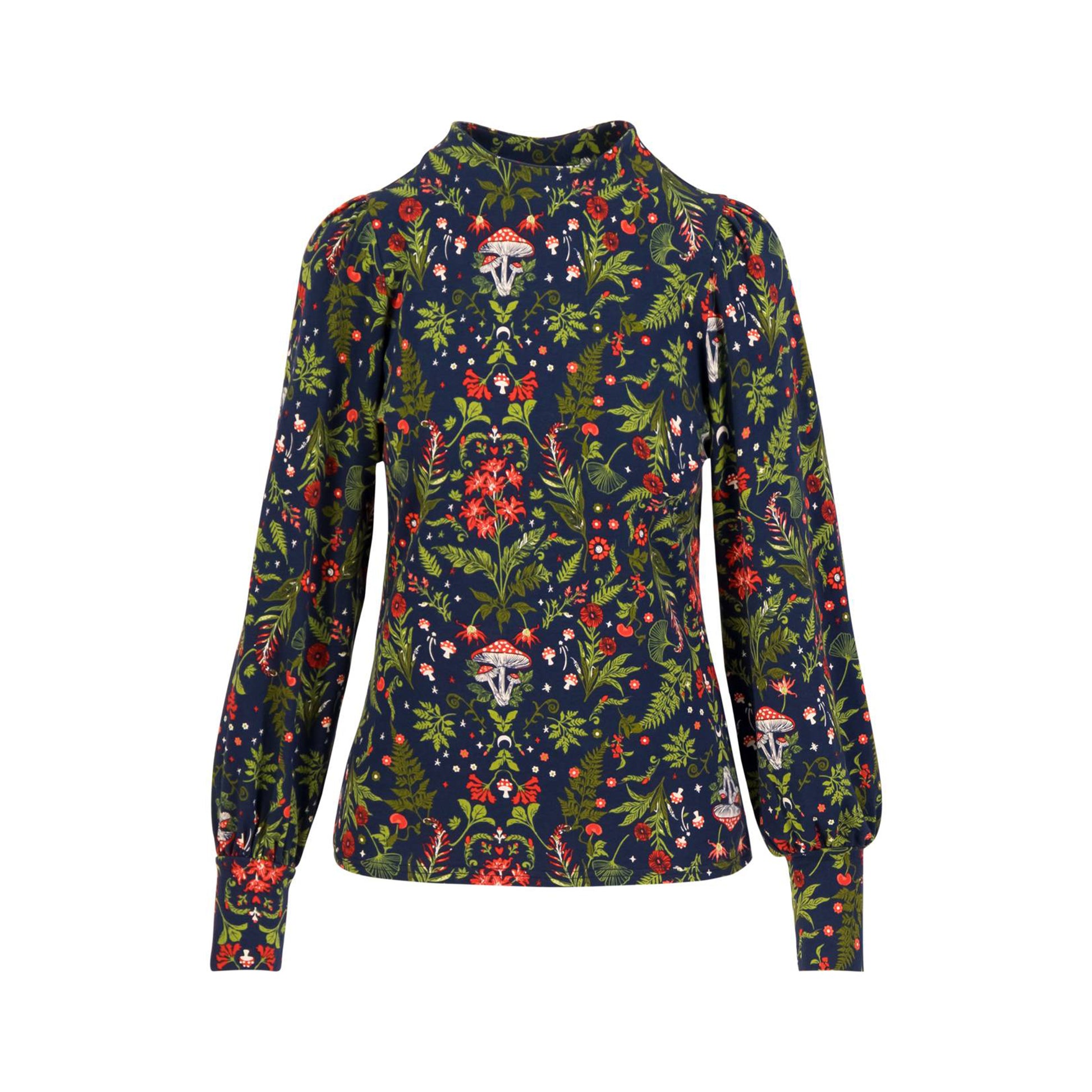 Blutsgeschwister Damen Langarmshirt Whimsical Delight