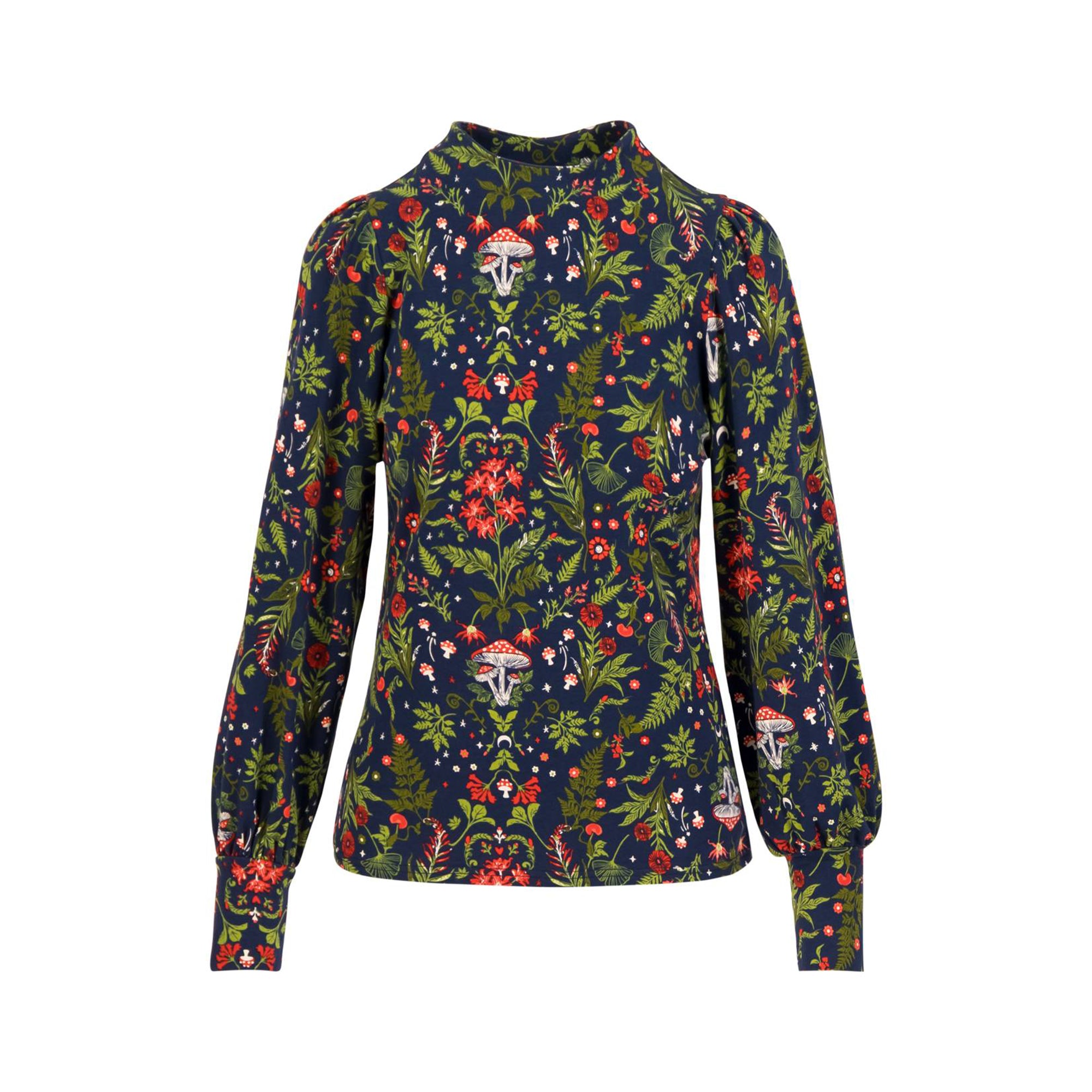 Blutsgeschwister Damen Langarmshirt Whimsical Delight