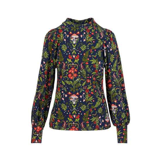 Blutsgeschwister Damen Langarmshirt Whimsical Delight