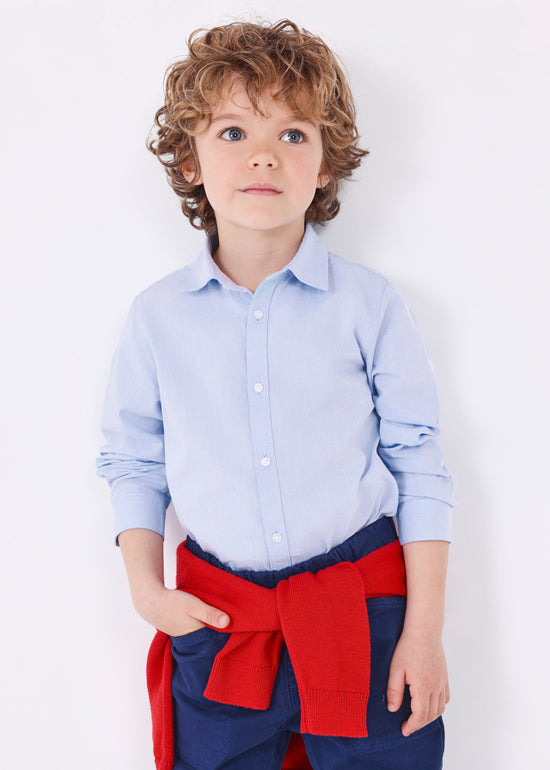 Mayoral MINI Boy Langarm Hemd basic 146