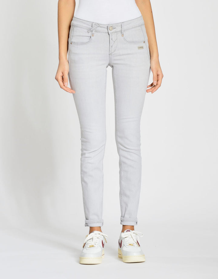 Gang Damen Jeans 94Nele skinny fit - cloudy grey