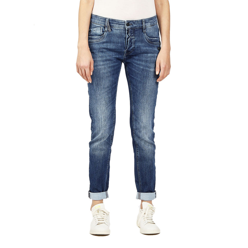 Gang Damen Jeans 94Gerda Relaxed Fit - precious wash
