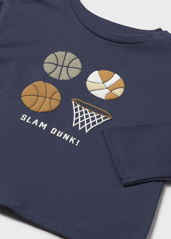 Mayoral Baby Junge Shirt langarm "basket" 2060