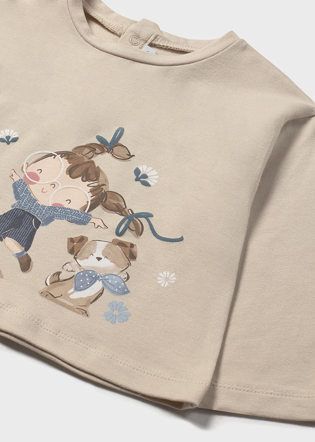 Mayoral Baby Mädchen T-Shirt langarm 2082