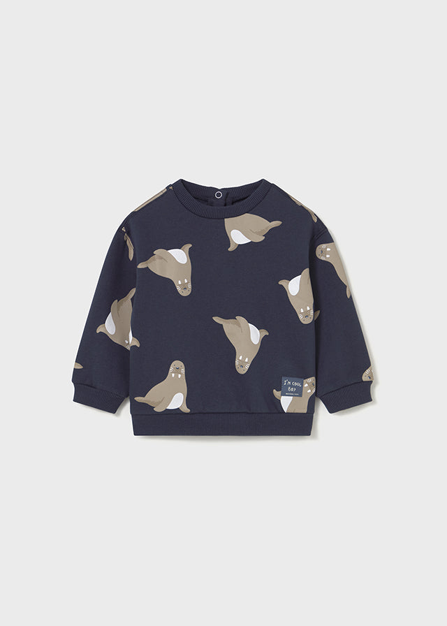 Mayoral Baby Junge Pullover bedruckt 2417
