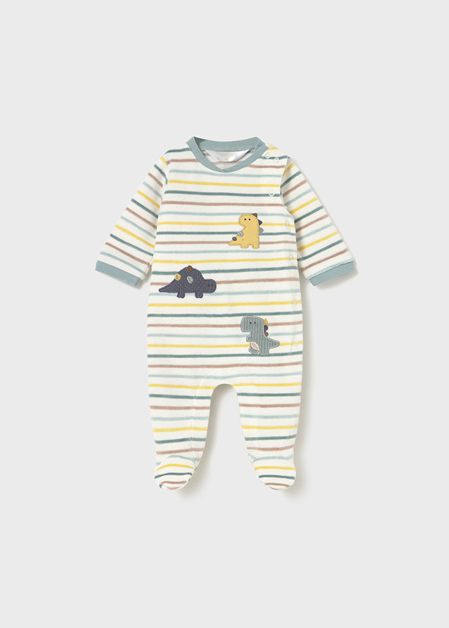 Mayoral Baby Jungen Strampelanzug Streifen 2718