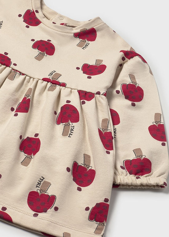 Mayoral Baby Mädchen Plüschkleid bedruckt 2916