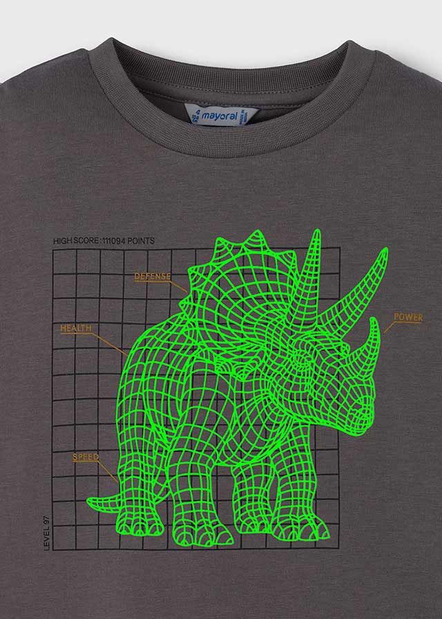 Mayoral Junge Langarm-T-Shirt Glow 4088