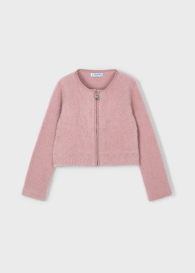Mayoral Mädchen Strickjacke Pelz 4310