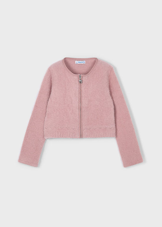 Mayoral Mädchen Strickjacke Pelz 4310