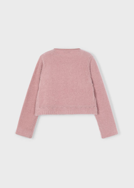 Mayoral Mädchen Strickjacke Pelz 4310