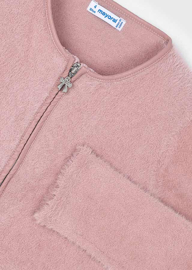 Mayoral Mädchen Strickjacke Pelz 4310