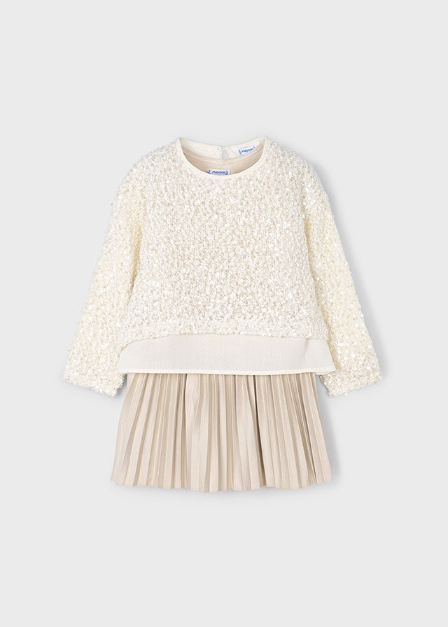 Mayoral Mädchen Kleid Pailletten 4925
