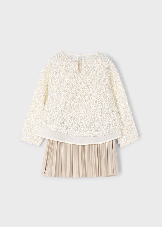 Mayoral Mädchen Kleid Pailletten 4925