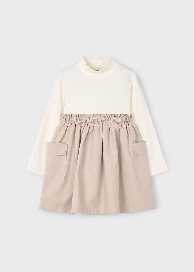 Mayoral Mädchen Kleid kombinier cargo 4930