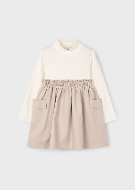 Mayoral Mädchen Kleid kombinier cargo 4930