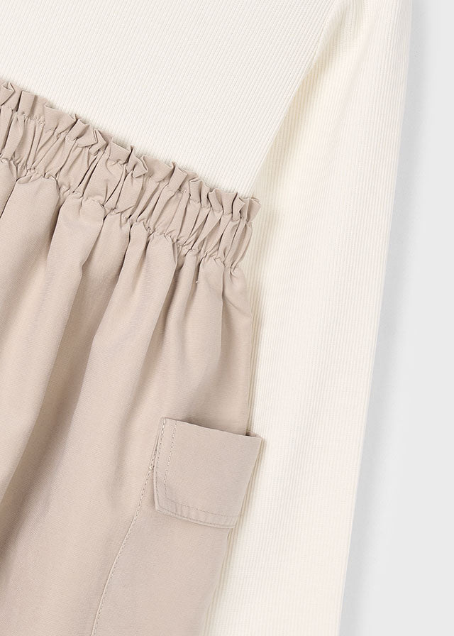 Mayoral Mädchen Kleid kombinier cargo 4930