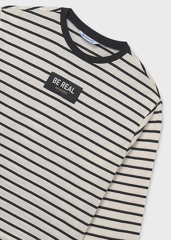 Mayoral Mädchen Shirt la Streifen oversize 7027