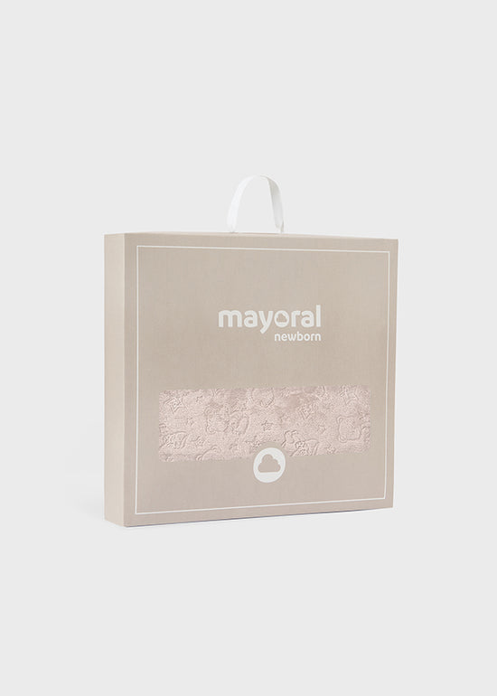 Mayoral Unisex Set Decke und Schnullertuch 9957