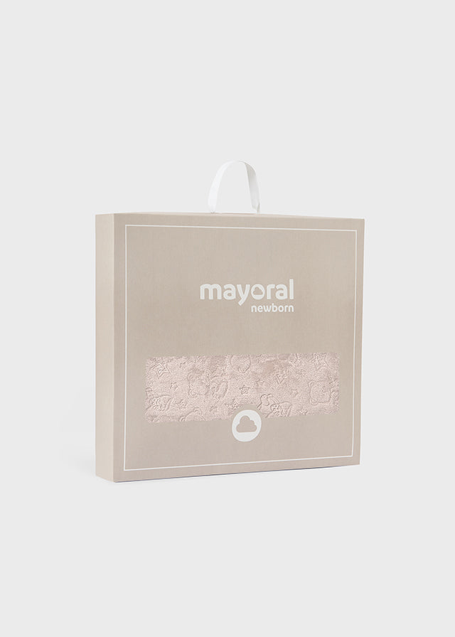 Mayoral Unisex Set Decke und Schnullertuch 9957