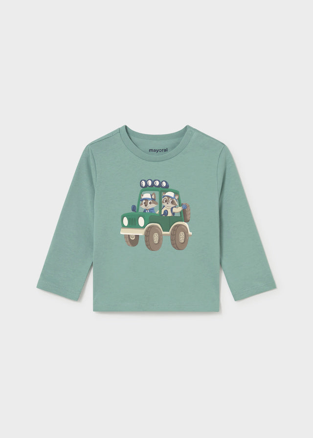 Mayoral Baby-Jungen Langarmshirt 2012 – hellblau