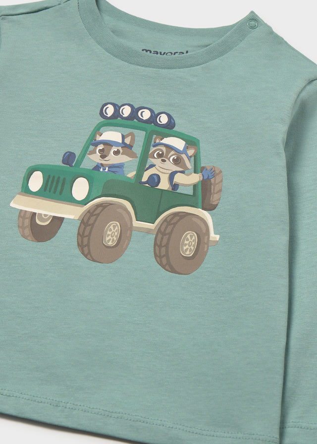 Mayoral Baby-Jungen Langarmshirt 2012 – hellblau