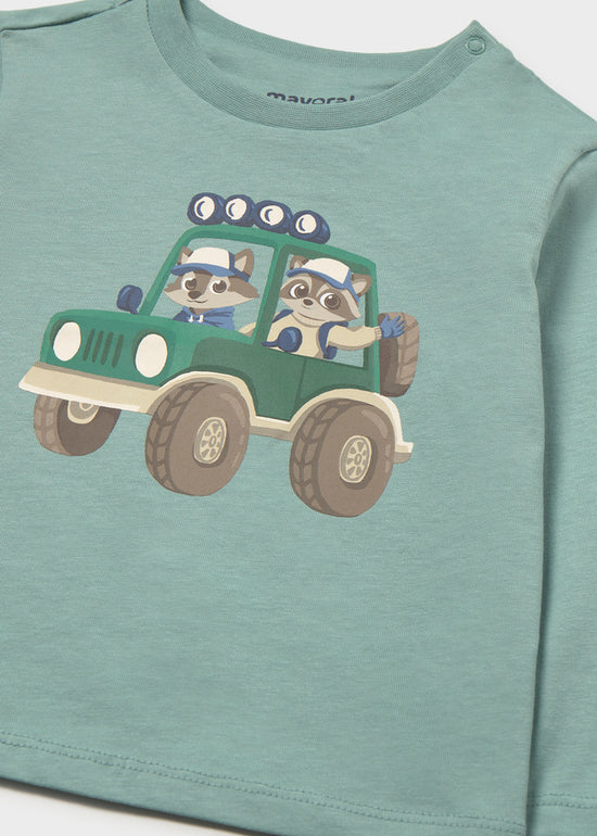 Mayoral Baby-Jungen Langarmshirt 2012 – hellblau