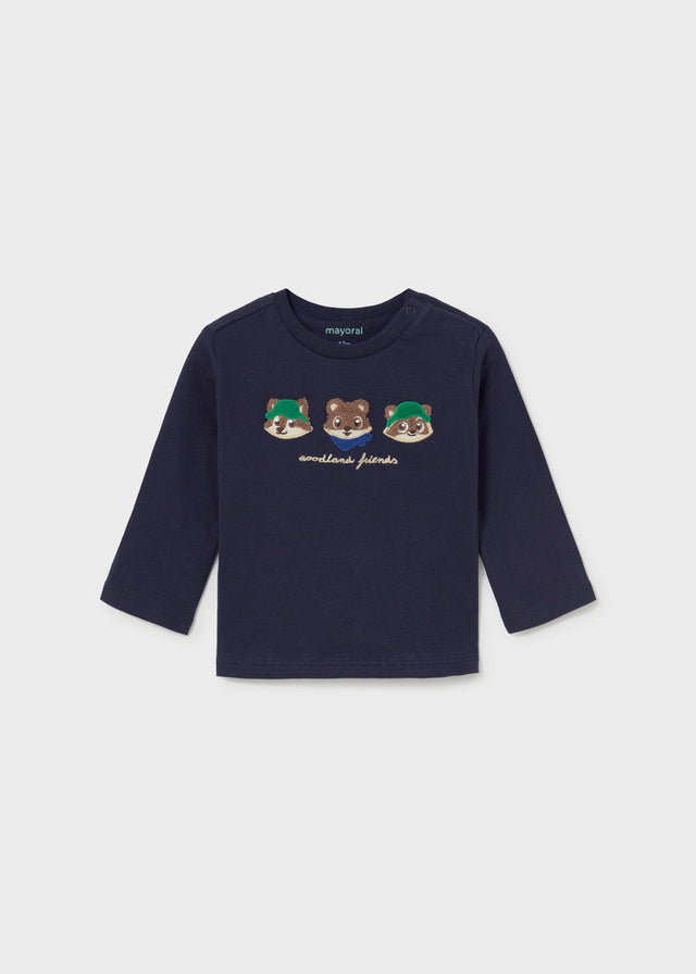Mayoral Baby-Jungen Langarmshirt 2018 – blau