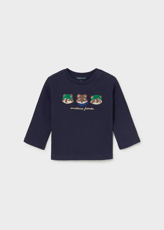 Mayoral Baby-Jungen Langarmshirt 2018 – blau