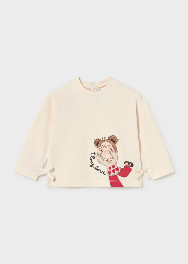 Mayoral Baby-Mädchen Langarmshirt 2087 – soja