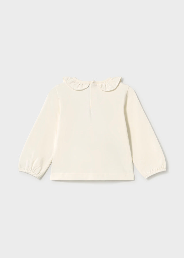 Mayoral Baby-Mädchen Langarmshirt 2089 – rohw-himbe