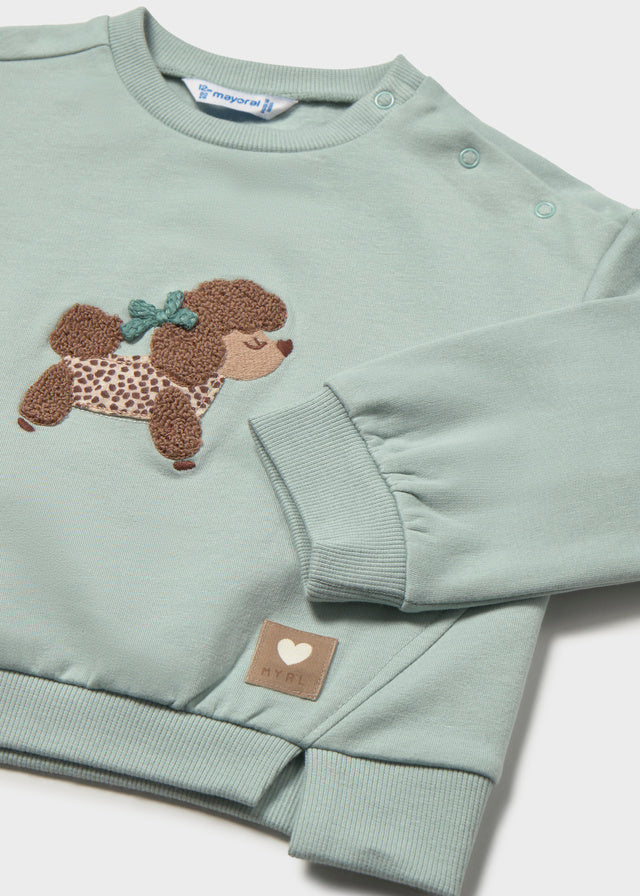 Mayoral Baby-Mädchen Pullover 2433 – anis