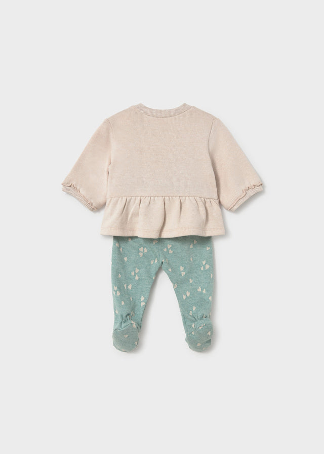 Mayoral Baby-Mädchen Set Strampelanzug 2515 – blaugrün