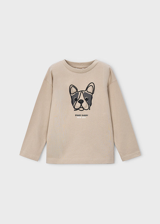 Mayoral Jungen Langarmshirt 4022 – maulwurf