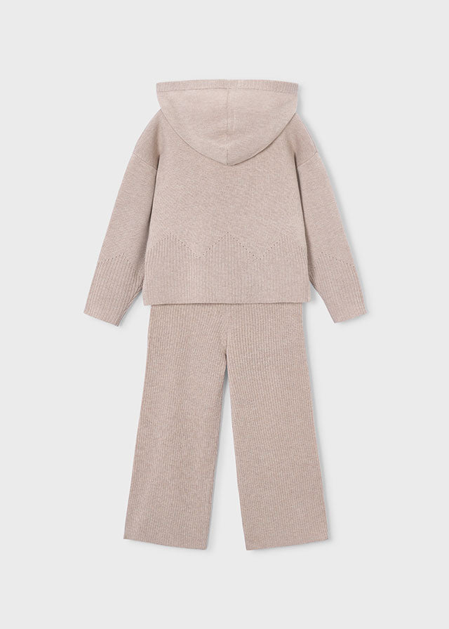 Mayoral Mädchen Hose und Kapuzenpullover 4529 – samen