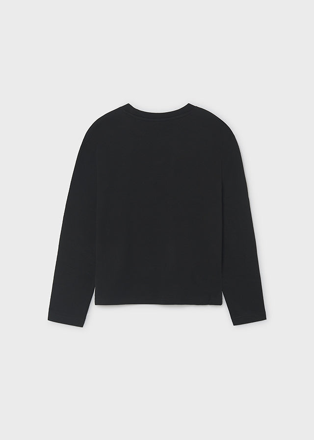 Mayoral Jungen Langarmshirt 7048 – schwarz