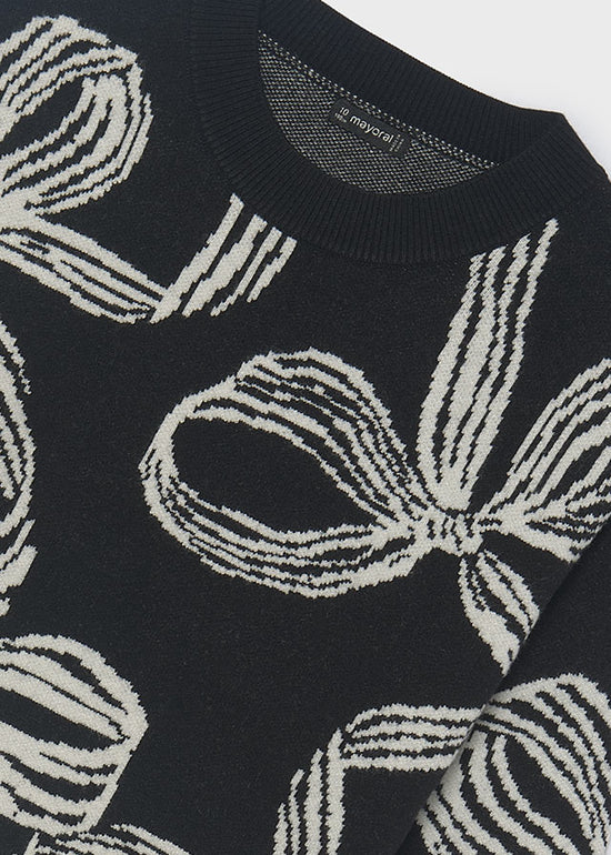 Mayoral Mädchen Pullover 7337 – schwarz