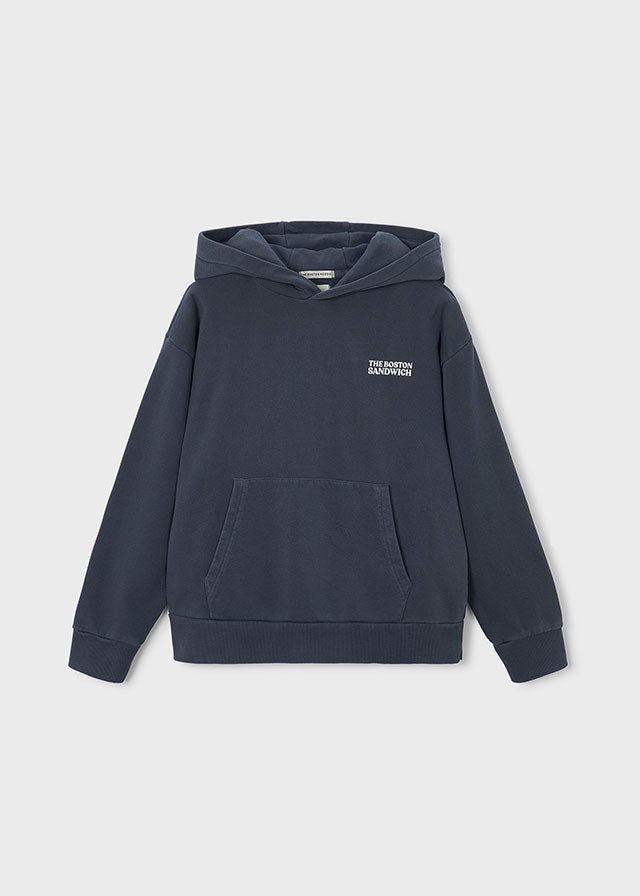 Boston Kids Jungen Kapuzenpullover 7420 – indigo