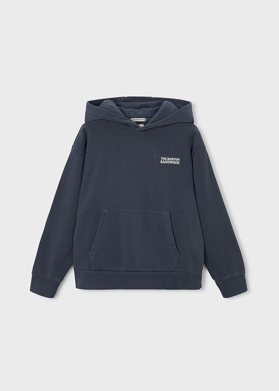 Boston Kids Jungen Kapuzenpullover 7420 – indigo