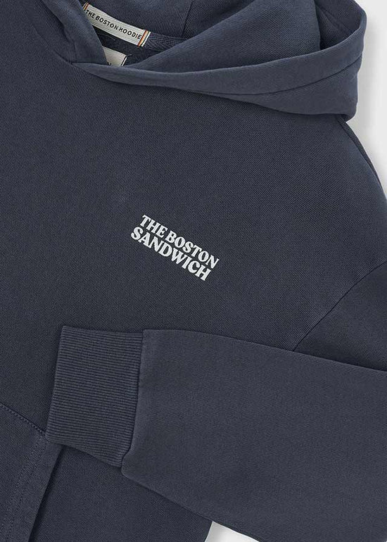 Boston Kids Jungen Kapuzenpullover 7420 – indigo