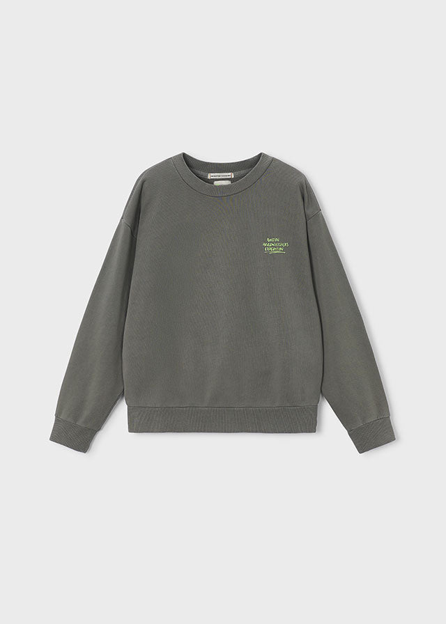 Boston Kids Jungen Pullover 7421 – moos