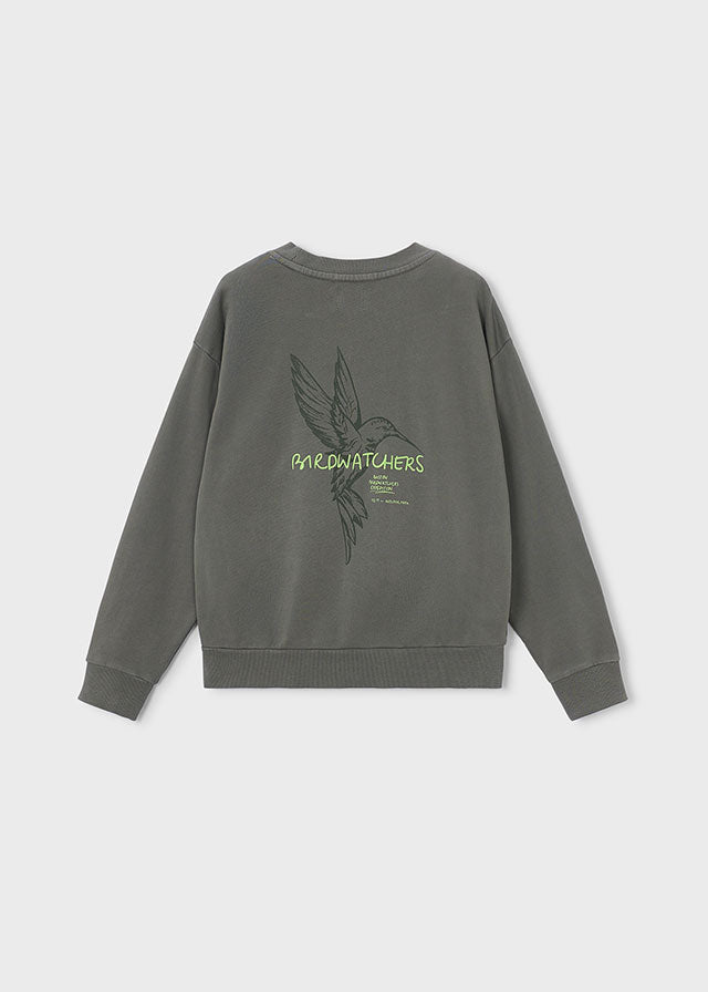 Boston Kids Jungen Pullover 7421 – moos