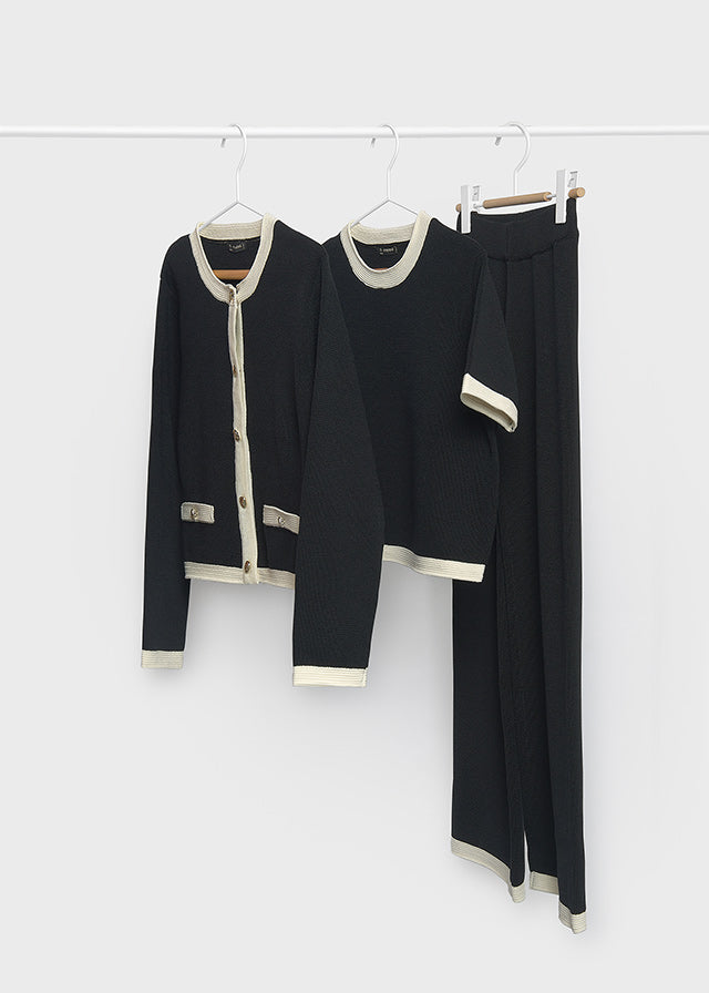 Mayoral Mädchen Set Hose twin Set  7536 – schwarz