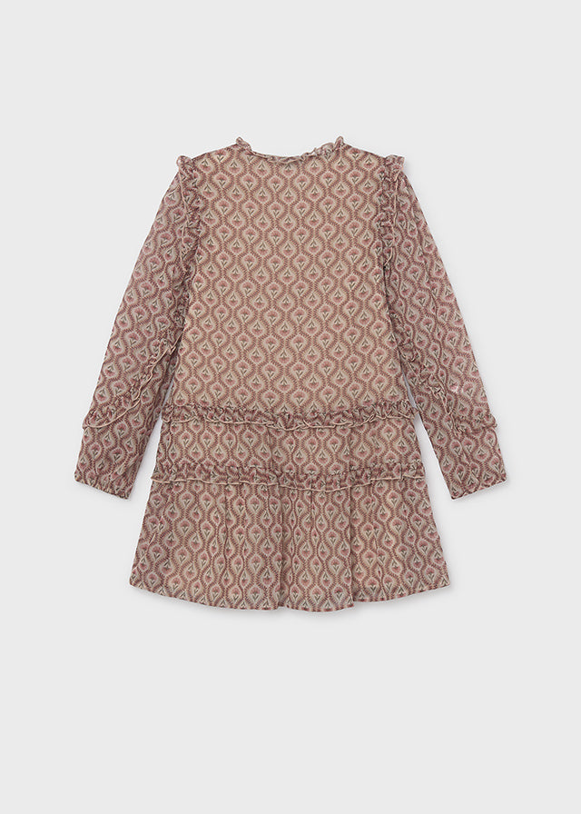 Mayoral Mädchen Kleid 7936 – rosé